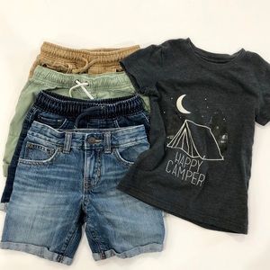 5 pcs Boys Summer Bundle